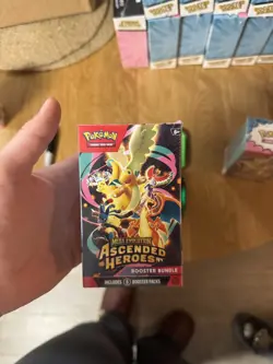 HEAVY Pokemon TCG - Ascended Heroes - Booster Bundle - read description - 153g - Image 1