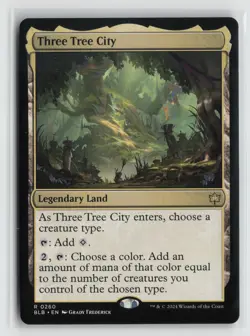Three Tree City 0260 Bloomburrow BLB MTG Magic - Image 1