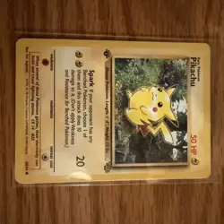 1999 Pokemon Jungle 1st Edition Pikachu #60/64 MP - Image 1