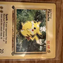 1999 Pokemon Jungle 1st Edition Pikachu #60/64 MP - Image 3