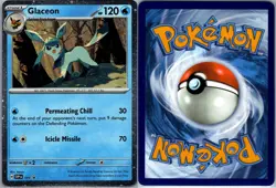 Glaceon (Cosmos Holo) 171 Scarlet & Violet Promo Pokemon TCG Holo P NM - Image 3