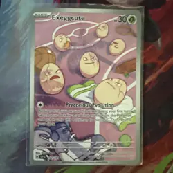 Pokemon Exeggcute Illustration Rare Scarlet & Violet Surging Sparks 192/191 - Image 1
