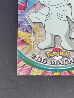 Pokemon 2000 Topps Chrome TV Animation #66 Machop - Image 2