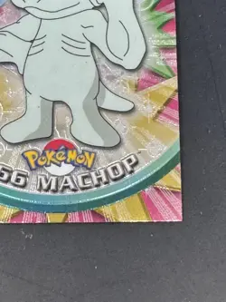 Pokemon 2000 Topps Chrome TV Animation #66 Machop - Image 3