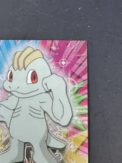 Pokemon 2000 Topps Chrome TV Animation #66 Machop - Image 4