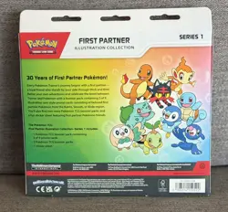 Lot Of 5 Pokemon TCG First Partner Illustration Collection Series 1 New Sealed - Image 2
