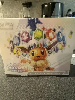 Pokemon Prismatic Evolutions Elite Trainer Box ETB Sealed Eevee SV - Image 1
