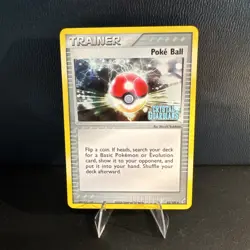 Poke Ball 82/100 Crystal Guardians Reverse Holo Pokemon - Image 1