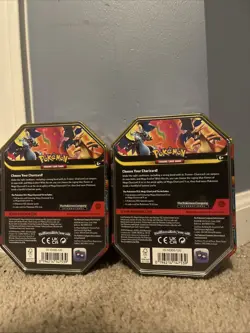 Pokemon Mega Charizard X and Y EX Tin 2 tins - Image 2