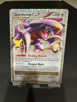 Pokemon TCG Garchomp C LV.X 145/147 Supreme Victors Holo Pokemon SP 2009 HP110 - Image 1