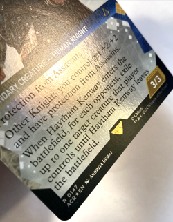 MTG Haytham Kenway (Showcase Foil) Universes Beyond: Assassin's Creed 147 NM - Image 2