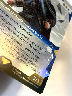 MTG Haytham Kenway (Showcase Foil) Universes Beyond: Assassin's Creed 147 NM - Image 3
