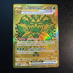 Pokemon TCG Teal Mask Ogerpon EX Prismatic Evolutions 177 Hyper Rare - Image 1