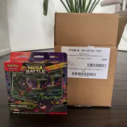 ENGLISH Pokemon TCG Battle Deck Mega Gengar EX ONLY Case (6 Boxes) - Image 1