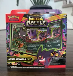 ENGLISH Pokemon TCG Battle Deck Mega Gengar EX ONLY Case (6 Boxes) - Image 3