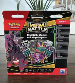 ENGLISH Pokemon TCG Battle Deck Mega Gengar EX ONLY Case (6 Boxes) - Image 5