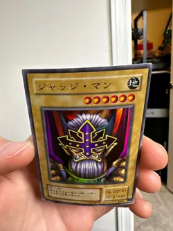EX-55 Yugioh OCG Starter Judge Man Super Rare japanese - Image 3
