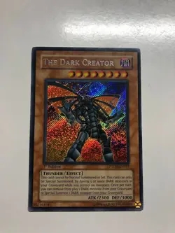 USA Seller Yugioh The Dark Creator PTDN-EN017 Secret Rare 1st Edition NM - Image 1