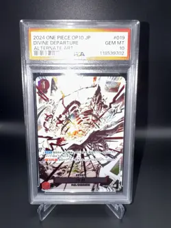 2024 ONE PIECE JAPANESE OP10 Royal Blood Alternate Art Divine Departure - PSA 10 - Image 2