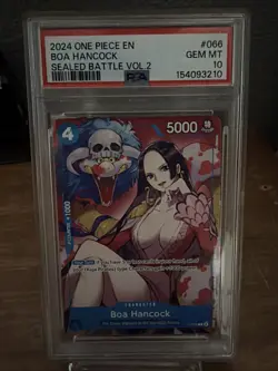 One Piece Boa Hancock Sealed Battle Volume 2 P-066 PSA 10 Gem Mint Psa 10 - Image 1