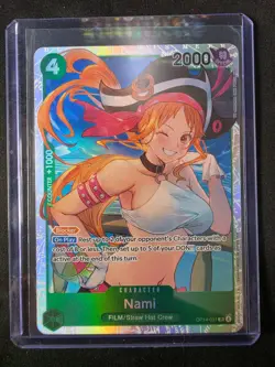 NAMI - One Piece TCG OP14-031 - SR Super Rare - The Azure Sea's Seven - Image 1