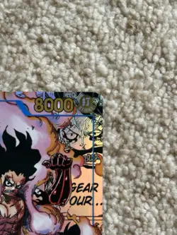 Monkey.D.Luffy (Manga) OP11-118 A Fist of Divine Speed Alt. Art SEC - Image 4