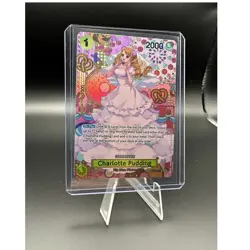 Bandai One Piece Charlotte Pudding OP03-112 SP Alt Art Foil EN - Image 1