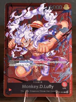 Learn Together Deck Set #ST21-001 Monkey.D.Luffy - Image 1