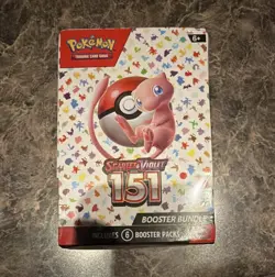 Pokemon Scarlet & Violet 151 Booster Bundle Box w/ 6 Packs English 2023 - Image 1