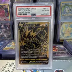 Nintendo Pokemon TCG Eternatus V (Holo Full Art) SV121 Shining Fates PSA 10 EN - Image 1