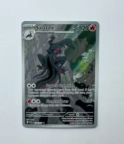 Pokemon TCG Salazzle 224/217 Holo Full Art Secret Rare ASCENDED HEROES EN - Image 1