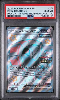 Pokemon Promo Iron Treads ex 073 PSA 10 - Image 1