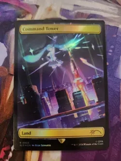 MTG Secret Lair Drop - Hatsune Miku - Command Tower - English, FOIL NM - Image 1