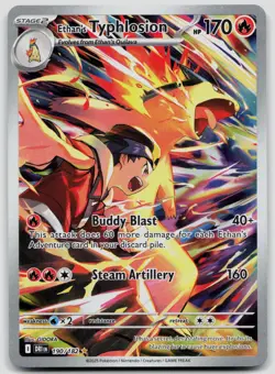 Ethan's Typhlosion 190/182 Destined Rivals Pokemon NM - Image 1