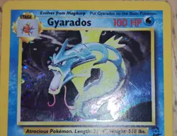 Pokemon TCG Base Set 2 -Gyarados- Holo Rare 7/130 - Image 3