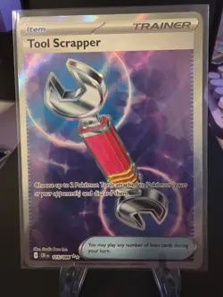 Pokemon Tool Scrapper 115/086 ULTRA rare Trainer-Item Chaos Rising - NM - Image 2