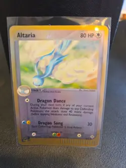 Altaria 2/97 EX Dragon Pokemon TCG Stage 1 80 HP Holo Rare Reverse - Image 1