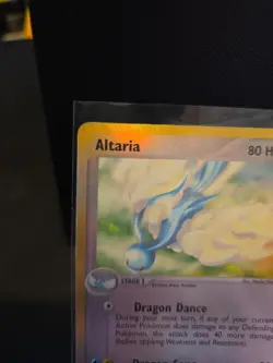 Altaria 2/97 EX Dragon Pokemon TCG Stage 1 80 HP Holo Rare Reverse - Image 3