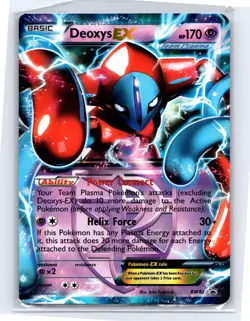 Deoxys EX (Team Plasma) BW82 - Black and White Promos Holo Rare Holo - MP - Image 1