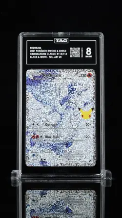 Reshiram 113/114 Celebreations Black & White Pokemon Tag 8 Nm Mt - Image 1