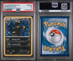 2013 POKEMON BLACK & WHITE UMBREON HOLO PROMO BW93 PSA 5 ENGLISH - Image 1