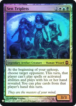 MTG FOIL Sen Triplets - Mystery Booster / The List #109 - Image 1