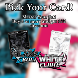 Pokemon TCG Black Bolt & White Flare Singles Common, Rare, Ex -Pick Your Card NM - Image 1