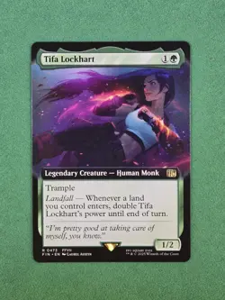 MTG Tifa Lockhart (Extended Art) Regular FINAL FANTASY Magic the Gathering - Image 3