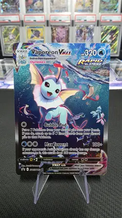 Vaporeon VMAX SWSH182 SWSH: Sword & Shield Promo Cards Holo - Image 1