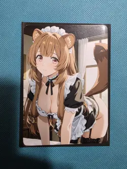 Beautiful Waifu Card -Raphtalia -Goddess ACG Custom DIY Fan Art Card - Image 1