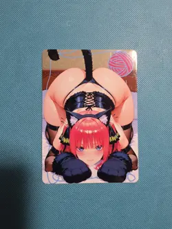 Beautiful Waifu Card -Nino Nakano -Goddess ACG Custom DIY Fan Art Card - Image 1