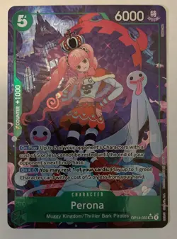 One Piece Card Game Perona SP OP14-033 SR Alt Art OP14 - Image 1
