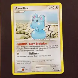 Azurill 69/130💯MINT💯Diamond & Pearl Pokemon Card TCG - Image 1