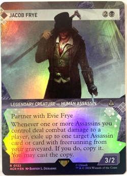MTG Jacob Frye (Showcase Foil) Universes Beyond: Assassin's Creed 132 NM - Image 1